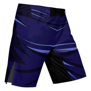 Pantalones Cortos de MMA Personalizados, Sublimados, Transpirables, de Secado Rápido, Elásticos, para Entrenamiento de Artes Marciales, Venta al Por Mayor, Logotipo Personalizado - Product Image 5