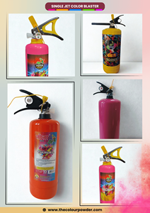 Machine à jet de poudre de couleur à jet unique |   Appareil de festival non toxique, sûr et approuvé par la FDA - Product Image 2