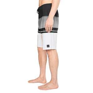 Shorts de bain décontractés pour hommes, respirants, écologiques, à séchage rapide, avec cordon de serrage à la taille et poche - Product Image 3