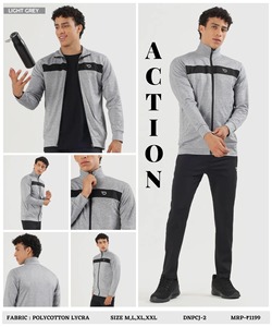 เสื้อแจ็คเก็ตผู้ชาย นำเข้า ผลิตจากผ้าโพลีคอตตอน (GSM 290) - Product Image 2