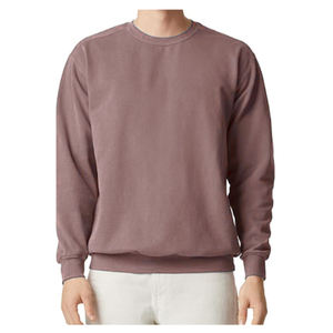 Sweat-shirt et sweat à capuche tricotés pour homme, manches longues, tissu respirant, écologique, logo frontal imprimé par transfert thermique - Product Image 5