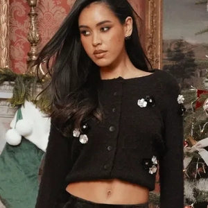 New <b>Cardigan</b> Solid Color Button V-neck Sweater Loose Outer Sweater & <b>cardigan</b> - Product Image 4