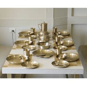Juego de Vajilla de Bronce Royal Kansa con Juego Completo de Thali para Cenas de Lujo y Ocasiones Especiales - Product Image 2