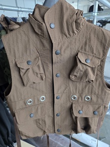 [BFM_TOP APPAREL] Veste matelassée à col montant pour femme - Product Image 4