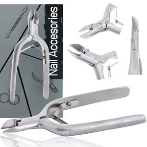 Cortacutículas de Acero Mate, Alicates Profesionales para Refinar Uñas, Pinza para Dar Forma a Cutículas, Herramienta para Limpiar Placas de Uñas, Bajo Precio - Product Image 1