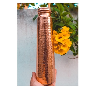 Pure <b>Copper</b> Water <b>Bottle</b> For Home Office Travel Ayurvedic <b>Copper</b> <b>Bottle</b> Premium Reusable Durable Stylish <b>Bottle</b> For Daily Use - Product Image 6