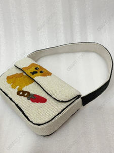 Bolso de mano indio OEM con diseño de perro bordado a mano, forro de satén, para exportación al por mayor de marca privada - Product Image 4