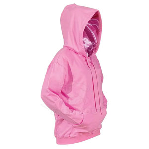 Sweat-shirt à capuche décontracté en mélange de coton avec doublure en satin et motif graphique pour un style urbain - Product Image 3