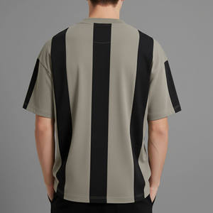 T-shirts pour hommes en jersey 100% coton, style hip-hop, 220 grammes, légers, respirants, écologiques, impression sérigraphique, prix de gros - Product Image 5