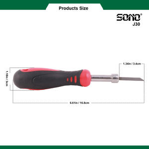 SONO J30 Nuevo Cuchillo de Jardín Gris de 60mm con Cuchilla de Tijera, Afilador de Herramientas, Tijeras Portátiles para Exteriores, Mango Antideslizante ARB Integrado Octopus - Product Image 4