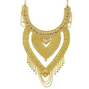 Wholesale Brass 14K 18K 24K Micron Gold Filled Heavy <b>Bridal</b> Long Necklaces Set Traditional Dubai Style Jewelry Set Oro Joyeria - Product Image 4