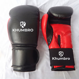 ถุงมือชกมวยไทยแบบ OEM ผลิตตามสั่ง ผิวด้าน ซับแรงกระแทก พร้อมที่รัดข้อมือ สำหรับฝึกซ้อมและแข่งขัน ขนาด 8oz 10oz 12oz 14oz 16oz - Product Image 3