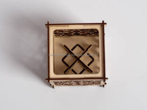Designer Resin Epoxy <b>Tea</b> Light Holder with Gold Foil Embedded Perfect for Modern Homes, Hotels, and Luxury Gifting - Product Image 2