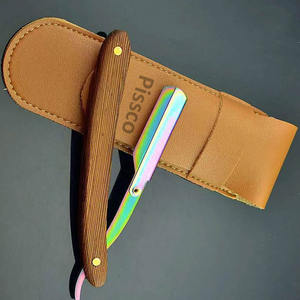 ด้ามจับมีดโกนแบบพับได้สำหรับช่างตัดผม ด้ามจับมีดโกนสำหรับโกนหนวด - Product Image 2