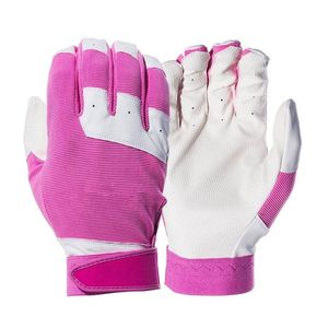 Servicio OEM, MOQ Bajo, Diseño Personalizado, Guantes de Béisbol de Cuero Vacuno, Transpirables, con Cierre de Velcro, para Todas las Temporadas - Product Image 5