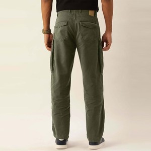 Custom Cargo Pants Heavyweight Cotton Streetwear Utility <b>Trousers</b> Screen Printing Embroidery Custom Logo OEM Wholesale Supply - Product Image 2