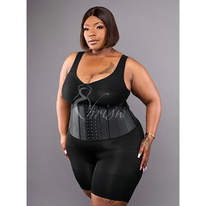 Corsé Reductor THE DOWN-SIZER para Mujer, Faja Deportiva de Látex Bajo el Busto, Moldeador de Cintura, Corsé Moldeador de Cuerpo de Reloj de Arena, Cincher de Torso Largo - Product Image 4