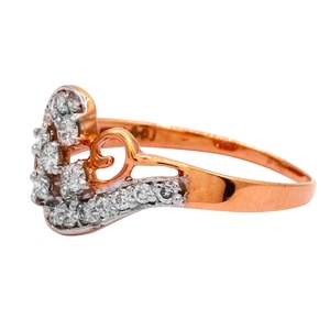 แหวนเพชรแล็บโกรว์ด์ทรงคลาสสิกสำหรับผู้หญิง ฉลองครบรอบ 14K ทองคำแท้ ทรงกลมเจียระไนบริลเลียนท์ รับรองโดย IGI & INGEMCO ขายส่ง - Product Image 2