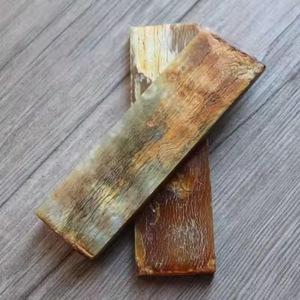 Écailles de corne de mouton naturelles pour manche de couteau, écailles de corne de bélier pour fabrication de couteaux DIY, matériau brut pour manche de couteau, matière première pour manche de couteau. - Product Image 3