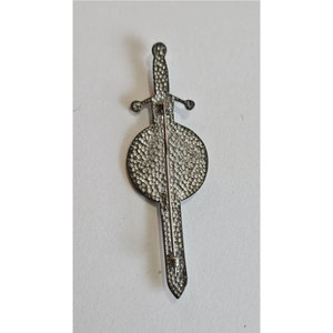 Broche Épée Celtique Écossaise Vintage en Étain Grande Taille pour Kilt – Décoration de Kilt – Vente en Gros Usine Écossaise - Product Image 3