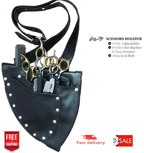 <b>Hairdresser</b> Scissor <b>Case</b> Hot Selling Direct Factory Supply Barber Holster Leather <b>Case</b> in Variety of Colors - Product Image 5