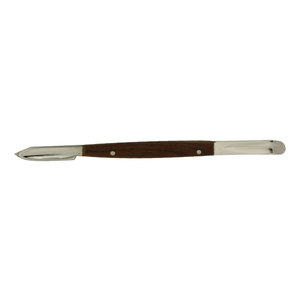 Cuchillo de cera Lessman de calidad premium, 13 cm, mango de madera, acero inoxidable, instrumento de tallado de cera para laboratorio dental, protésico - Product Image 4