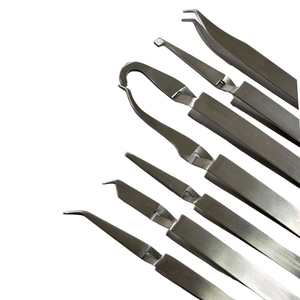 7 Pinzas Ergonómicas de Ortodoncia Dental para Remoción y Colocación de Brackets, de Acero, Manuales, de Alta Calidad, Clase I - Product Image 4