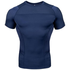Rashguard 100% coton sur mesure, de bonne qualité, équipement d'entraînement de combat, rashguard personnalisé pour homme à prix raisonnable, fabriqué au Pakistan. - Product Image 5