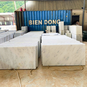 Losas Delgadas de Mármol Blanco Puro Pulido 100% Natural, Impermeables, Duraderas, Ecológicas, Modernas, para Cocina, Baño, Apartamento, Villa - Product Image 3