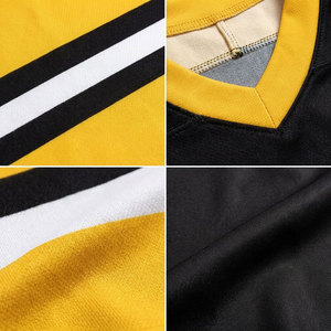 Camiseta de Hockey sobre Hielo de los Pittsburgh Penguins para Hombre, Cuello en V, Manga Larga, Sublimada, Absorbe la Humedad, Corte Regular, Ropa para Adultos - Product Image 6