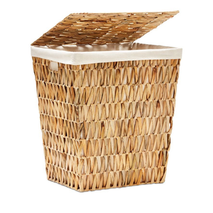 Woven Storage <b>Water</b> <b>Hyacinth</b> <b>Basket</b> Manufacturer Bulk Supplier Eco Friendly Customizable Sizes for Supermarket Retail Factory - Product Image 2