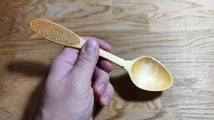 Cuillère à thé en bois écologique, finition naturelle, cuillère à café, à thé, à sucre, réutilisable, ustensile de cuisine - Product Image 2