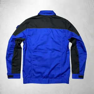 Chaqueta de Trabajo Unisex Personalizable de Alta Visibilidad, Lisa, Manga Larga, Cierre Frontal con Cremallera, Tallas M-3XL - Product Image 2