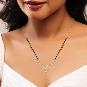 GLEAMORA ENTERPRISE Damen-Halskette mit rosévergoldetem 14K Gelbgold und im Labor gezüchteten Fancy-Diamanten im klassischen Stil für den Alltag - Product Image 4