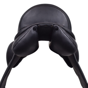 Selle d'équitation anglaise professionnelle en cuir pour la performance et l'entraînement quotidiens - Product Image 3