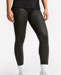 Leggings de Cintura Alta sin Costuras con Estampado de Leopardo para Mujer, Tejidos, Elásticos, Estilo Deportivo, para Todas las Temporadas, Calidad Premium - Product Image 1