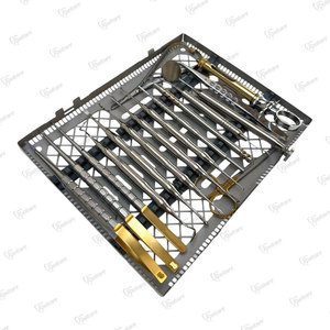 Juego de Instrumentos de Acero Inoxidable, Manual, Certificado CE, Reutilizable, Profesional, Kits de Microcirugía Oral Dental - Product Image 4