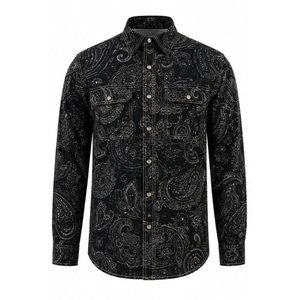 2027 <b>Men's</b> <b>Work</b> <b>Overalls</b> Western Fire Resistant FR Pearl Welding Shirt Workwear Working Shirt <b>for</b> <b>Men</b> - Product Image 2