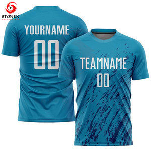 Maillot de football personnalisé pour homme, léger, anti-humidité, imprimé par sublimation, uniforme d'équipe, fabricant OEM ODM - Product Image 4