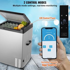 Frigorifero Portatile per Auto 70L Monozona 12/24V DC 10-68F con Intervallo Regolabile 220V 4-68F Modello Freezer Ace - Product Image 4