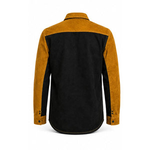 Camisas de Trabajo de Alta Visibilidad Resistentes al Fuego, Fluorescentes, Impermeables y Resistentes al Ácido, de Talla Grande, de Poliéster, Manga Larga - Product Image 3