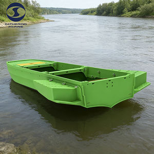 Bateau <span class=keywords><strong>de</strong></span> loisirs en plastique vert durable, équipement <span class=keywords><strong>de</strong></span> parc aquatique - Product Image 1