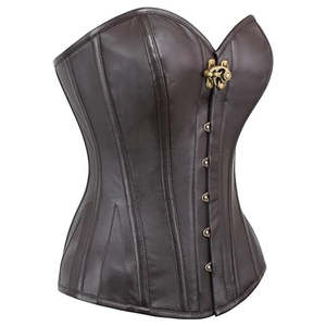 Nouveau design, corset en cuir professionnel, vente en gros, corset en cuir pour femmes, prix bas, lingerie corset bustier en cuir pour femmes - Product Image 3