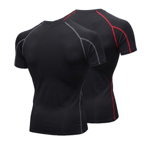 Camiseta Deportiva Premium de Corte Regular, Ligera, de Color Sólido, Transpirable, Antibacteriana, de Manga Corta, Diseño Personalizado de Alta Calidad - Product Image 4