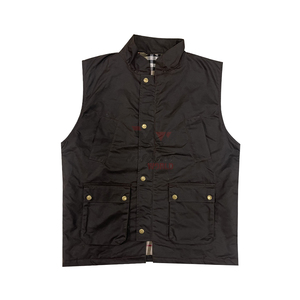 Gilet en toile cirée pour homme, résistant à l'eau, multi-poches, vêtement de travail, vêtement d'extérieur, gilet utilitaire décontracté - Product Image 1