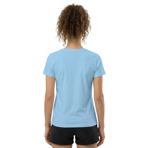 Camiseta de Mujer Personalizada al por Mayor, de Alta Calidad, de Algodón, Cuello Redondo, Corte Ajustado, Lisa, Informal, Transpirable, de Manga Corta - Product Image 5