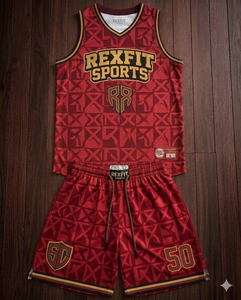 Venta Directa de Fábrica, Conjunto de Uniforme de Baloncesto Personalizado, Transpirable, 100% Poliéster para Adultos, Técnicas de Impresión, Verano - Product Image 2