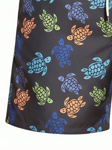 Short de plage à motifs dégradés pour hommes, pantalon de vacances décontracté d'été imprimé en 3D, coloré, ample, pour le surf et la natation - Product Image 4