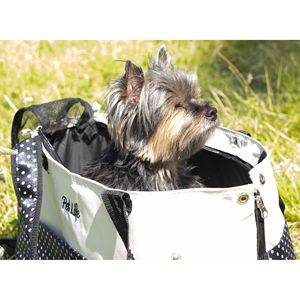 Borsa da trasporto alla moda con pois per animali domestici: soluzione elegante per il tuo amico peloso - Product Image 4