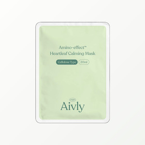Produits de soin de la peau coréens K-Beauty Eibeulri Amino Effect Heartleaf Soothing Mask Fabriqué en Corée 5 unités pour le visage - Product Image 5